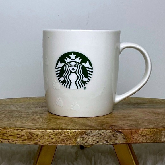 Starbucks Other - Starbucks 2020 Paw Print Ceramic Mug 12oz
